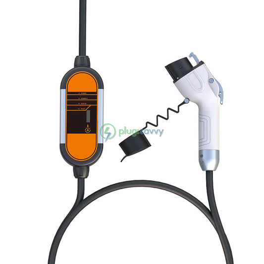 3.5KW Portable Type 1 EV Charger - PlugSavvy.com
